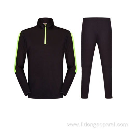 Customized Low MOQ Warm Up Football Training Tracksuit